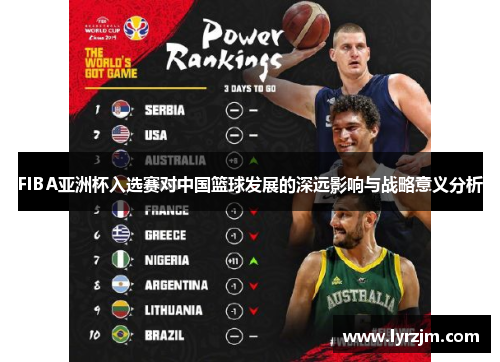 FIBA亚洲杯入选赛对中国篮球发展的深远影响与战略意义分析